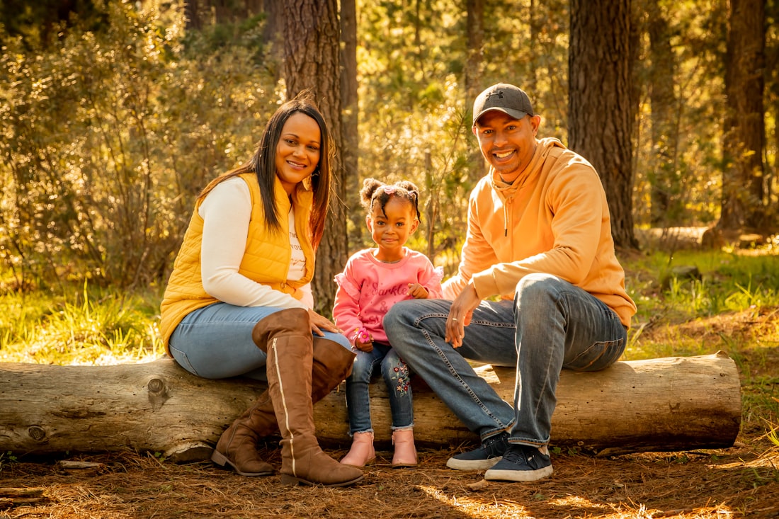 A Hispanic family together